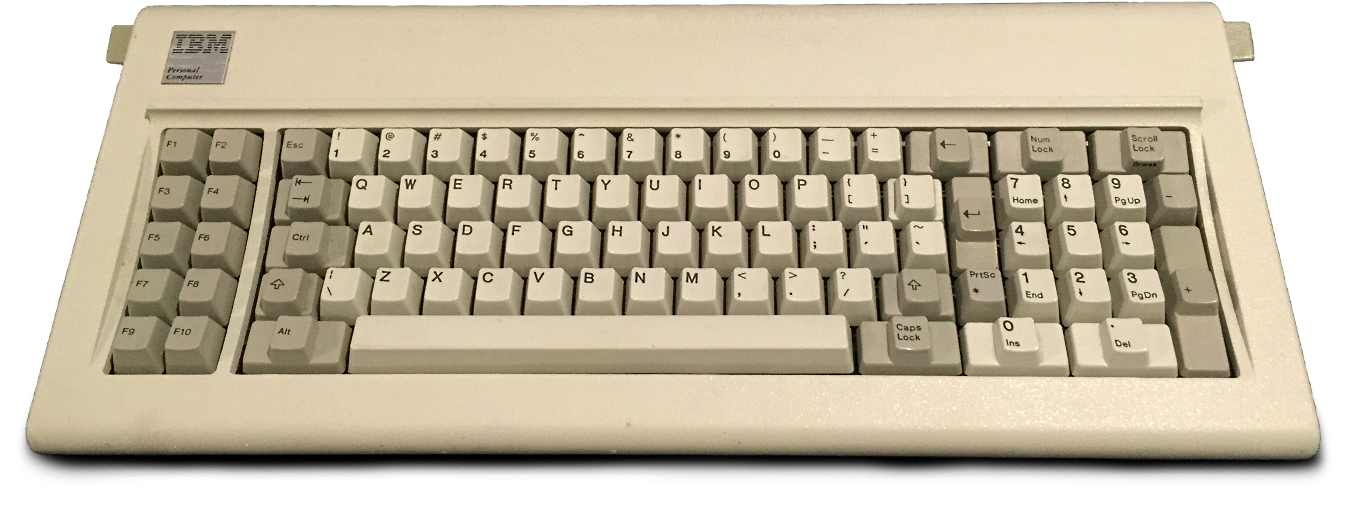 Ctrl on an old keyboard